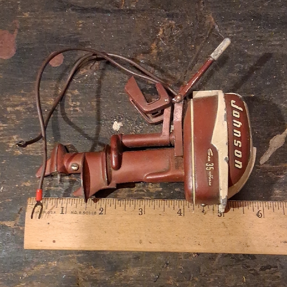Vintage Johnson Outboard Motor Model C.1957